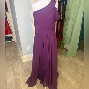 One-Shoulder Evening Dress